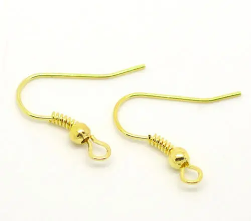 

Free shipping!!! Wholesale Lots Earring Wire Hooks 21x18mm(Lead ,Nickel Free)