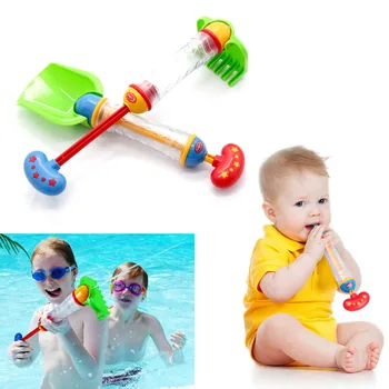 

1PCS Kids Squirt Water Gun Summer Pump Soaker Pool Toy Shovel/Rake Shape Prop
