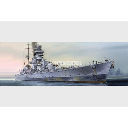 

1/700 German Heavy Cruiser Eugen Prince 1945 Assembly Model 05767