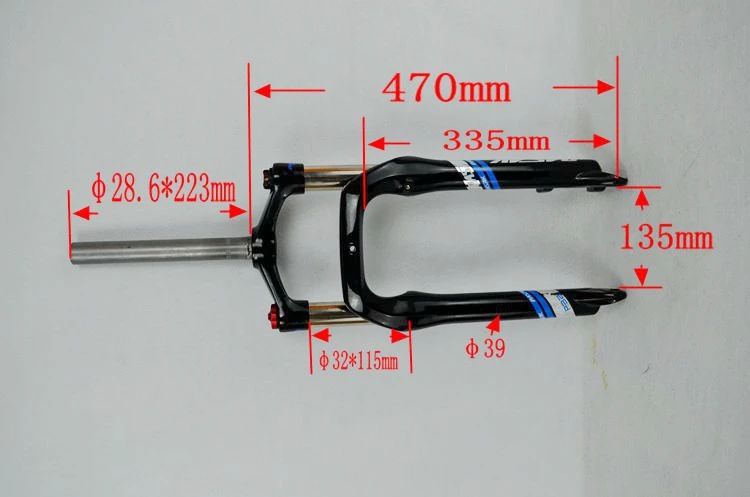 Fat Fork 20*4,0 дюймов Fat Bike Forks Snowtruck и Sandy Oil Air Gas Блокировка подвесных вилок для 4," шин 135 мм