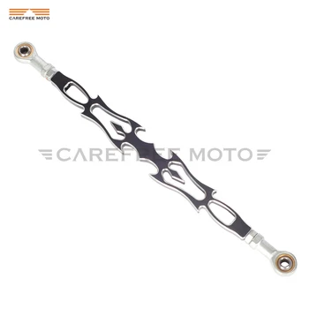 

Chrome Cut Motorcycle Round Shift Linkage Rod Moto Shifter Link case for Harley Softail FXDWG Dyna Glide FLHT FLHR FLT