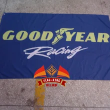 Хороший год racing team флаг, good year гонки баннер, 90*150 СМ полиэстер flagking марка флаг