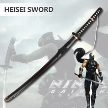 Cosplay Ninja Gaiden Katana Ryu Hayabusa Japanese Anime Real Steel Sword Weapon
