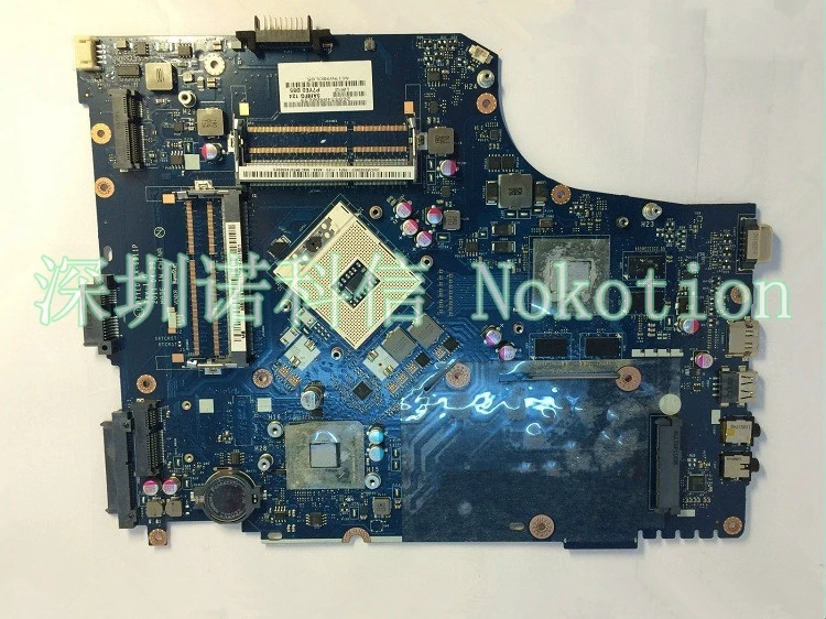 NOKOTION Original MBRCZ02002 P7YE0 LA 6911P For ACER Aspire 7750 7750G Laptop Motherboard Pga989 DDR3 Hm65