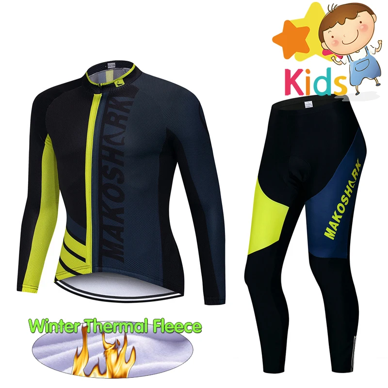 5 Colors Pro Cycling Clothing for Children' Winter Thermal Fleece Kids Bike Wear Team Cycling Jersey Set Maillot Ropa Ciclismo 5 Colors Pro Cycling Clothing for Children' Winter Thermal Fleece Kids Bike Wear Team Cycling Jersey Set Maillot Ropa Ciclismo