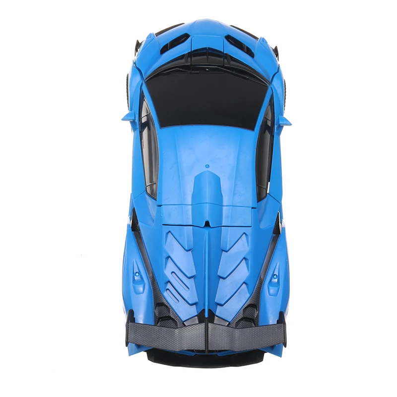 awesome  2 In 1 RC Car Sports Car Shock Resistant Transformation Robot Toy Remote Control Deformation Car RC