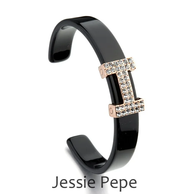 

Jessie Pepe Italina Unique Bangles Pulseiras With Austrian Crystal Stellux Resizable Top Quality Welcome Wholesale#JP31754