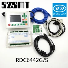 RDC6442S RDC6442G CO2 RD Controller System For Laser Engraving And Cutting machine ruida rd rdlc320 a co2 laser dsp controllerr rd320a co2 laser controller use for laser engraving and cutting machine
