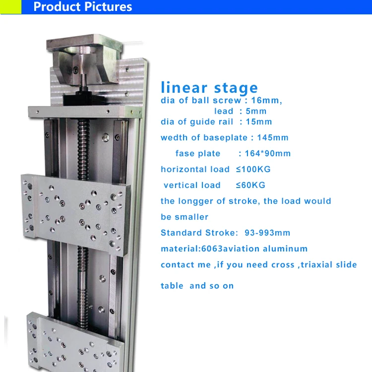 Новая прецизионная линейная направляющая с ЧПУ, сценический рельсовый привод, направляющий стол, шариковый винт, эффективная направляющая, Stroke93-493 для мотора NEMA 23