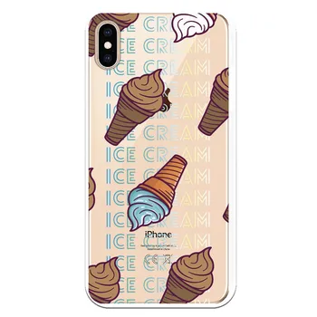 

Stand case costume drawing Icecream WP013 for Apple IPhone XS Max