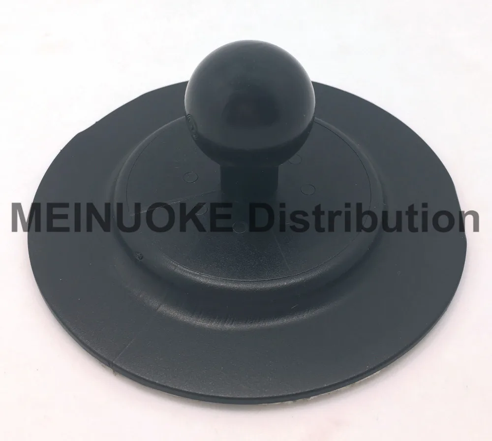 1'' Inch Ball W/ 3.5" Flex Adhesive Stick Dashboard Mount Base Suction
