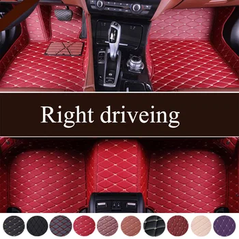 

Hight quarlity Car floor mats for Nissan Infiniti ESQ Juke accessories 5D car-styling heavy duty rugs carpet foot case liners