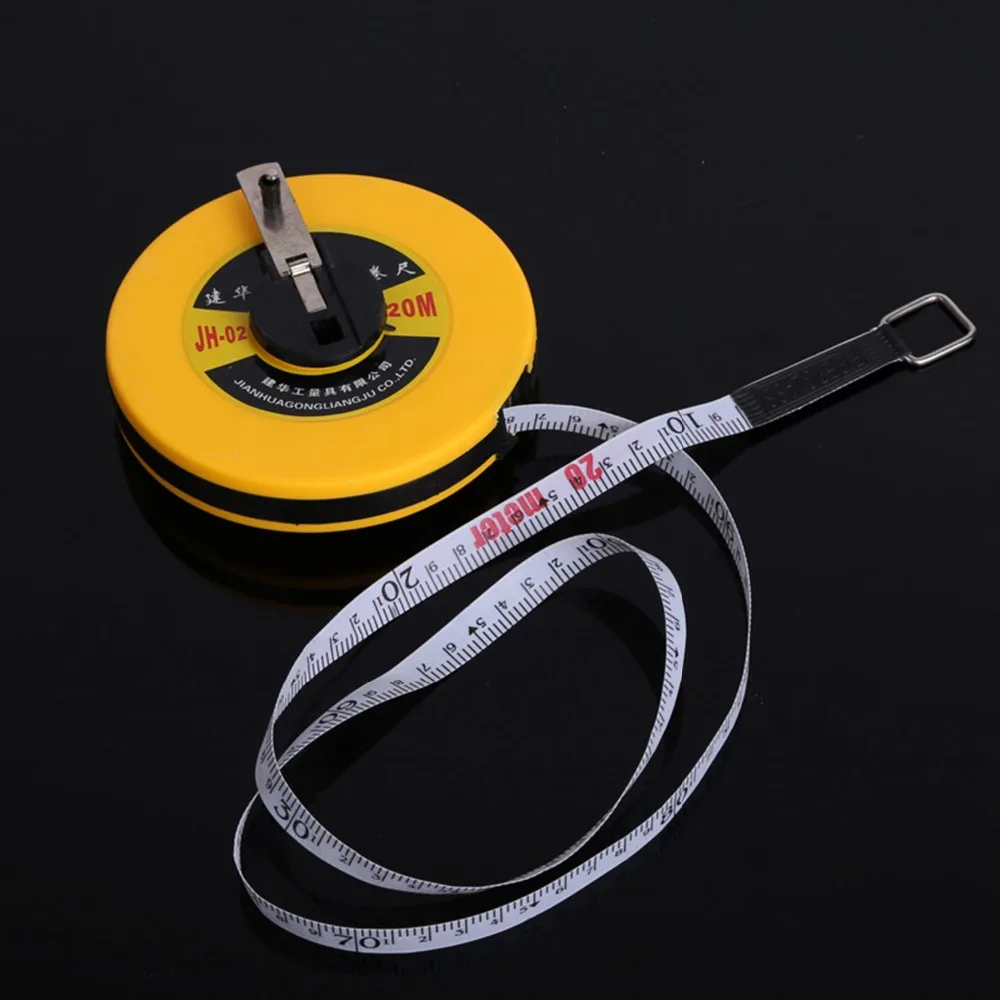 Flexible Retractable Ruler Measuring Tool Fiber Measuring Tape Hand
