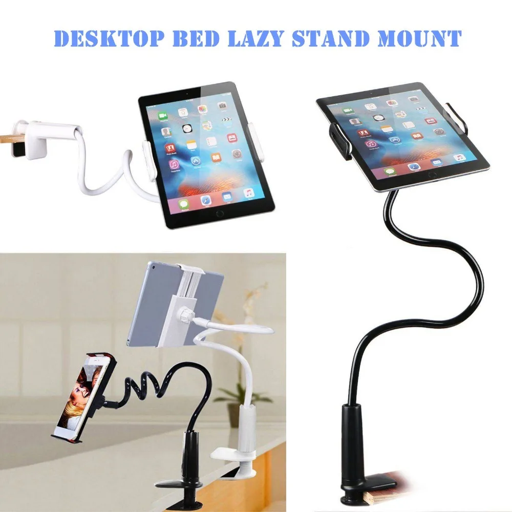 Universal 360 Flexible Arm Table Stand Mount Lazy Holder For Phone iPad