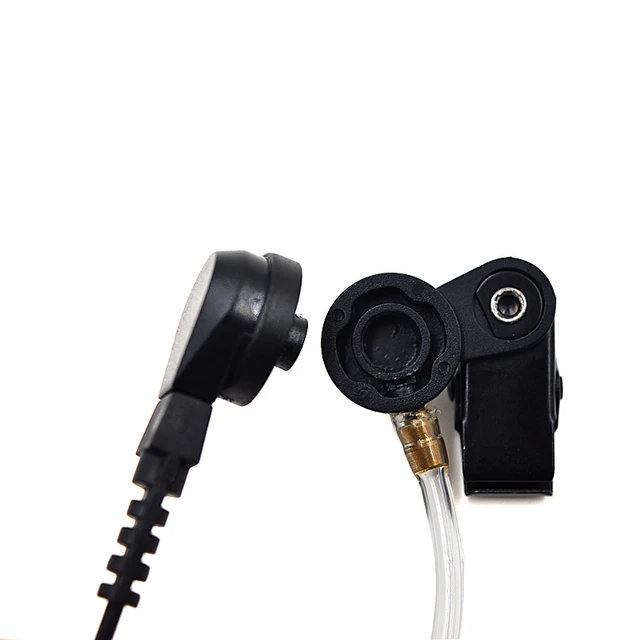 Auricular de walkie-talkie de 2,5mm, tubo acústico oculto de 1 Pin,  auriculares con micrófono PTT, Compatible con Motorola talkound MH230R -  AliExpress