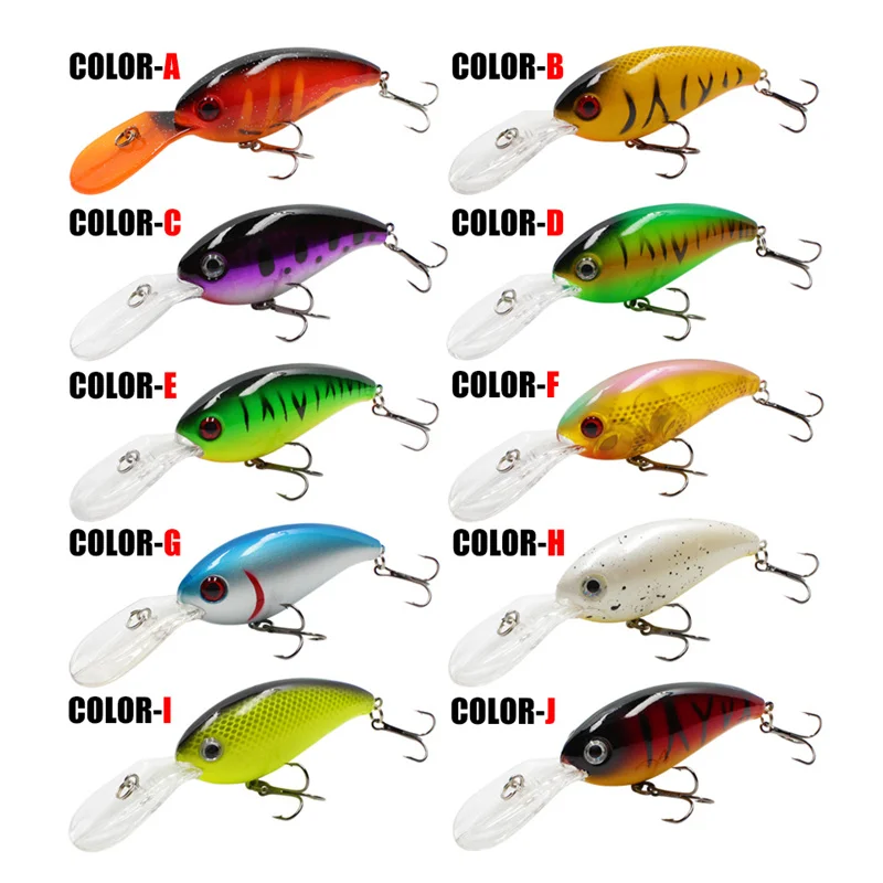 Amlucas Big Wobbler Fishing Lures 10cm 14.3g Artificial Hard Baits for bass pike Jerkbait Crankbait Minnow carp Fishing WW1173  