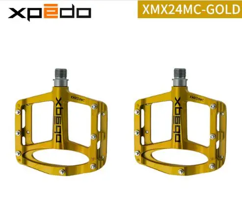 Wellgo XPEDO велосипедные педали SPRY XMX24MC сверхлегкие магниевые MTB педали для горного велосипеда 255 г 6 цветов велосипедные педали mtb - Цвет: Product as shown