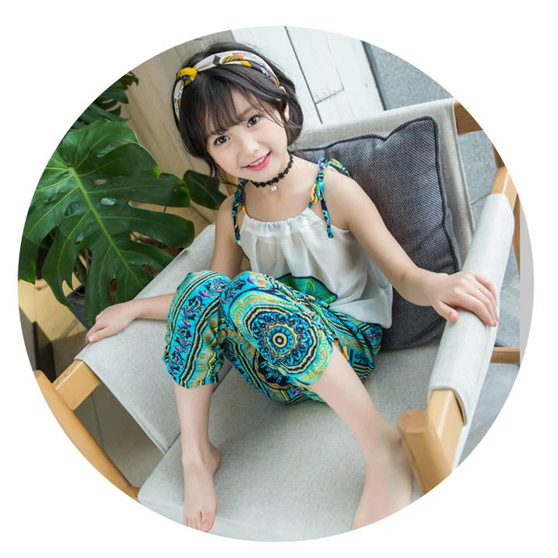 

2pcs Toddler Kids Baby Girls Outfits Vest Tops+Short Pants Clothes Set Chiffon 2017 Summer Style Children Clothing