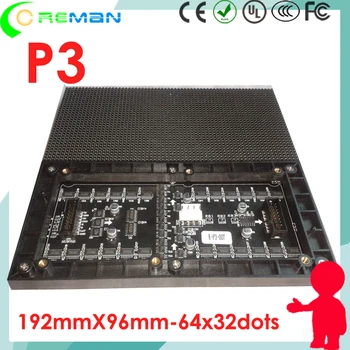

Shenzhen led display factory Good price P3 led board module SMD rgb / Matrix dot led module rgb indoor p1 p2 p3 p4 p4.81 p5