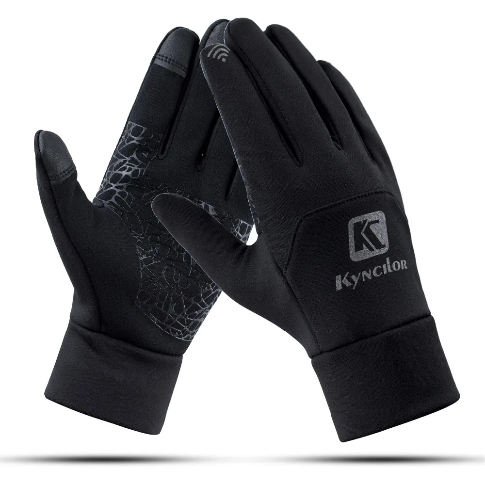 Winter Bike Cycling Gloves Windproof Warm Outdoor Sports Hiking Bicycle Gloves For Men Women