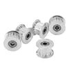 Mayitr 5pcs GT2 16T Timing Pulley With 3mm Bore Bearing For 6mm Belt 3D Printer Reprap ► Photo 3/5