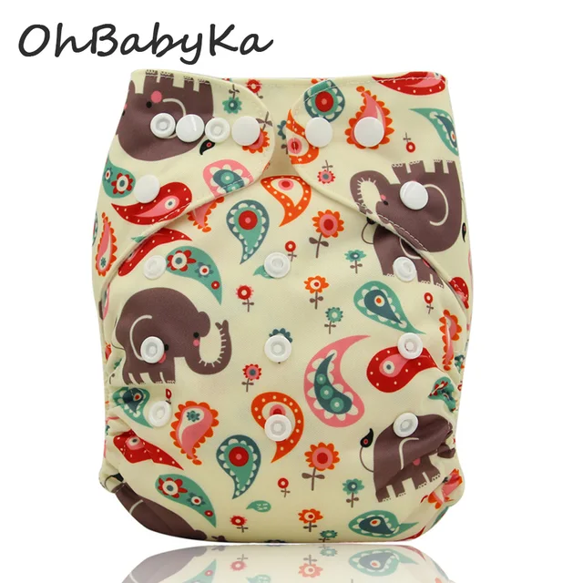 Cute Baby Diapers Waterproof Reusable Diaper Children Cloth Nappy