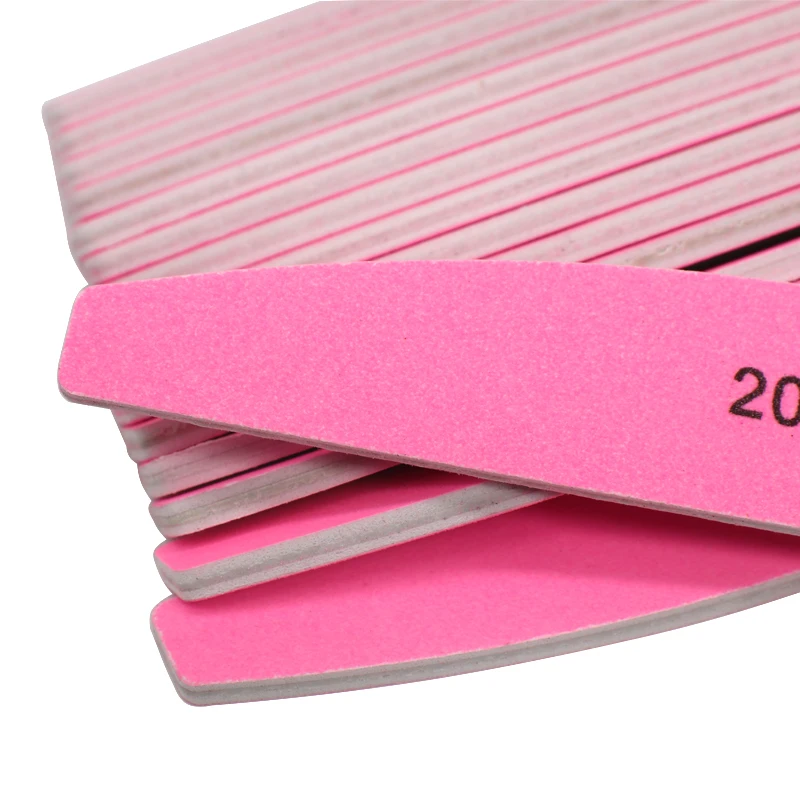 7Pink Nail Files Sanding 200240