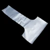300Pcs/ Lot 12.5x23cm T-Shaped Bayonet Type Single Cup Carrier Packaging Bag Plastic Clear Portable Handle Beverage Package Bags 5