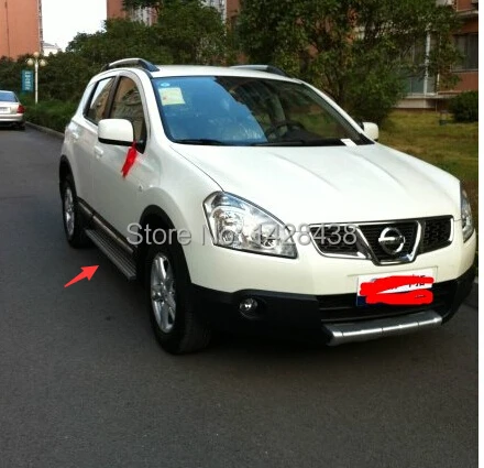 Боковые шаг бар бег доска для NISSAN QASHQAI 2008- 2009 2010 2011 2012 2013