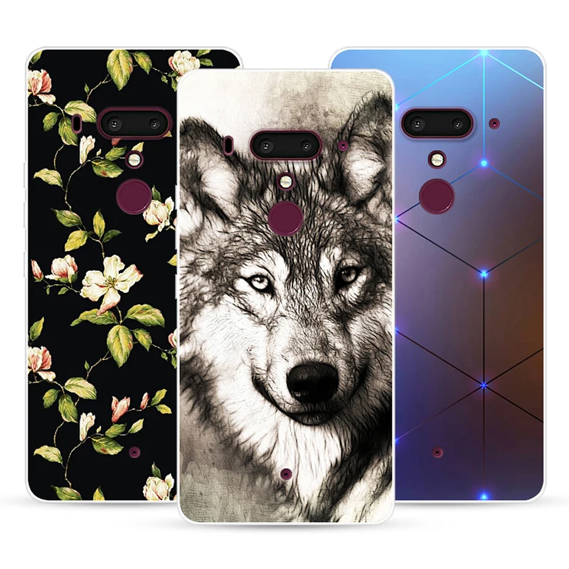 Модный чехол Chocolates Cartoon Fastion для HTC U12 Plus(HTC +) искусственный из ТПУ с рисунком. 25