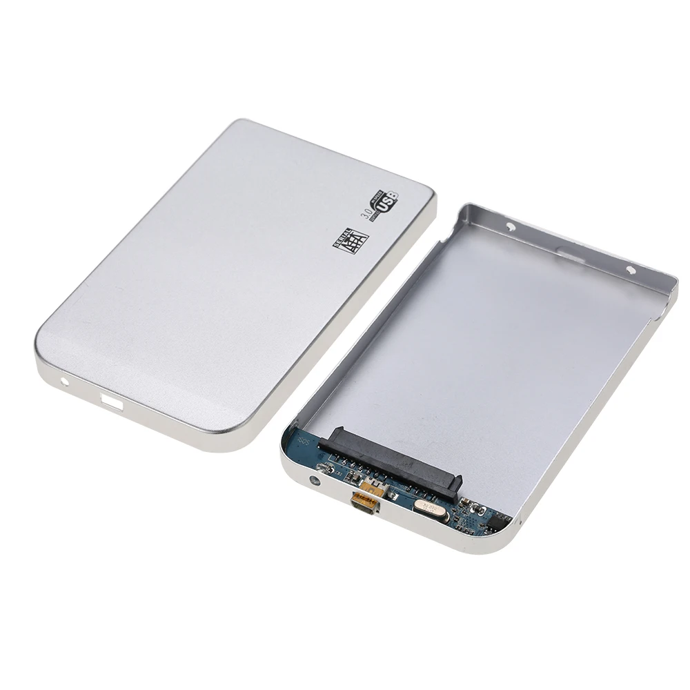 Тонкий Алюминиевый жесткий диск 6 Гбит/с 2 ТБ 5 дюйма SATA SSD HDD конвертер USB 3 0 адаптер
