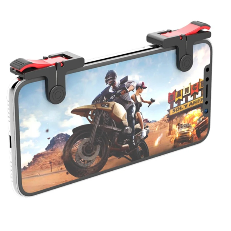 

D9 For PUBG Gamepad Cell Phone Mobile Control Joystick Gamer Android Game Pad L1R1 controller for iPhone Xiaomi Trigger