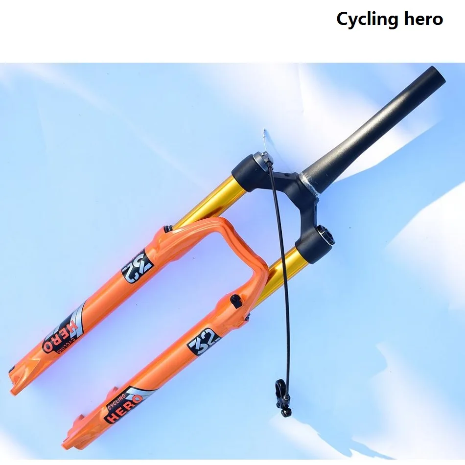 Mountain Bike Air Suspension Bicycle Plug Bicycle Front Fork Stroke 100