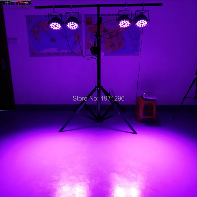 Мини светодиодный Par Can 18x18 Вт RGBWA+ UV DMX сценические огни деловой свет высокой мощности света с профессиональным для вечерние KTV Disco DJ