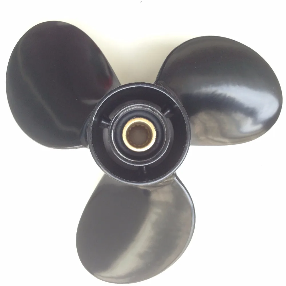 

Free shipping 9.25x9 For 18hp tohatsu propeller Aluminium TOHATSU Propeller Motors tohatsu Outboard Motor