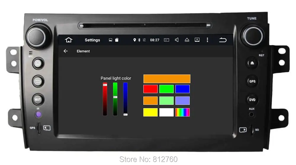 Best RAM 2G Octa-Core Android 6.0 Fit for SUZUKI SX4 2006-2007 2008 2009 2010 2011 2012 Car DVD GPS Navigation Radio Stereo Wifi 4G 3