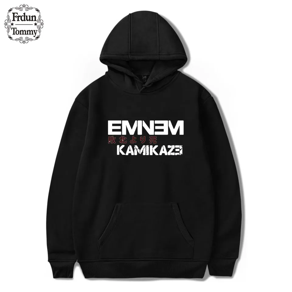 

Frdun Tommy 2018 Eminem DJ Hip Hop Hoodies Kamikaze Album Spring/Autumn Hoodies Warm Women/Men Long Sleeve Sweatshirts Hoodies