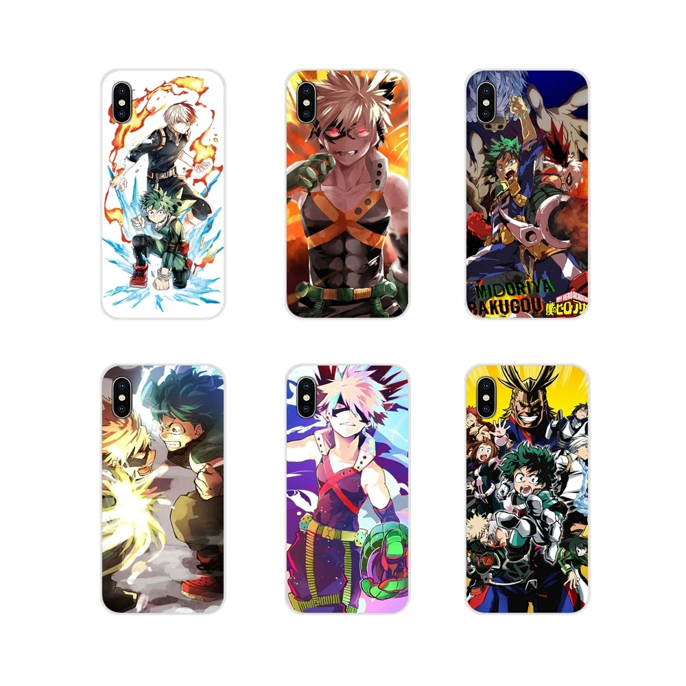 Аниме My Hero academic Deku и Bakugou чехол для Nokia 2 3 5 6 8 9 230 3310 1 7 Plus LG Q6 X Power | Мобильные телефоны
