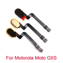 Lector de huellas dactilares para Motorola Moto G5S, Sensor de escáner, ID táctil, botón de inicio, cinta de Cable flexible, nuevo