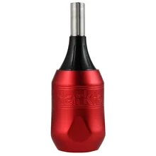 Высокое качество Красный Регулируемый Картридж ручка 32 мм для игл картриджи тату машина оптом