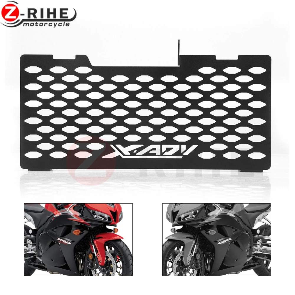 

Motorcycle Black Radiator Grille Guard Cover Protector Stainless Steel Cover For Honda XADV 750 2018 X ADV 750 Motor Accessories