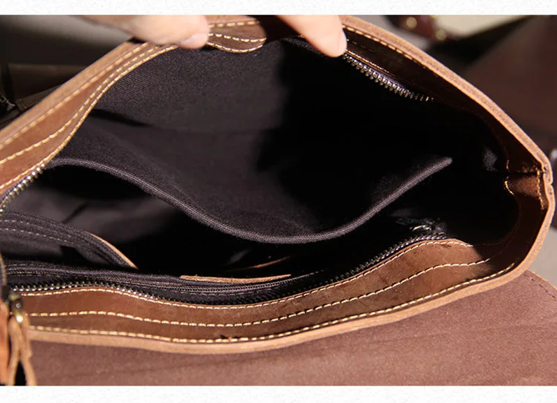 cavalo louco, mochila masculina de couro artesanal