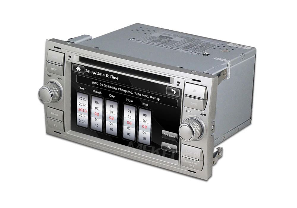 Perfect MEKEDE free shipping Car Multimedia dvd Player For Focus C-Max S-Max Fusion Connect Fiesta Galaxy Mondeo Car Radio Head Unit BT 19