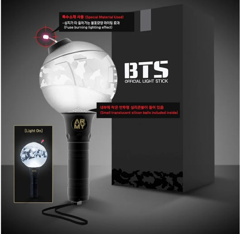 [TOOL] NEW KPOP ARRIVED BTS Bangtan Boys Korea Ver.1.0 Light Stick for