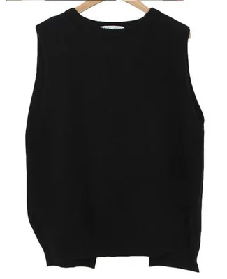 2017 кашемировая стандартная куртка Свободный жилет пуловеры женский модный