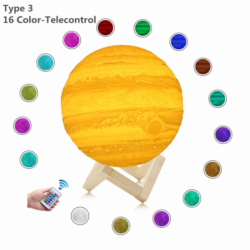 Telecontrol juipter lamp