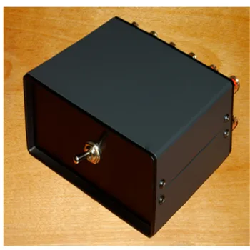 

kaolanhon2018 Lastest 2(1)-IN-1(2)-OUT Amplifier / Speaker Audio Splitter / Switcher Passive Selector