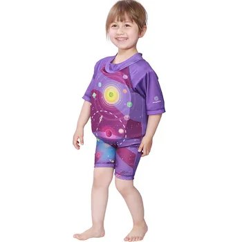 

Kids float swimsuit One Piece Buoyancy Swimwear Trainer S/M