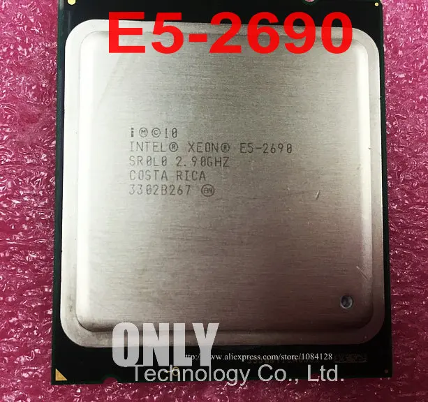 Intel Xeon Processor E5 2690 E5 2690 Eight Core 2.9G SROL0 C2 LGA2011 ...