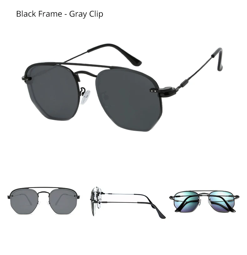 Ralferty, 2 в 1, очки на застежке для женщин и мужчин,, модные магнитные солнцезащитные очки, ретро очки по рецепту, солнцезащитные очки, оптическая оправа, D059
